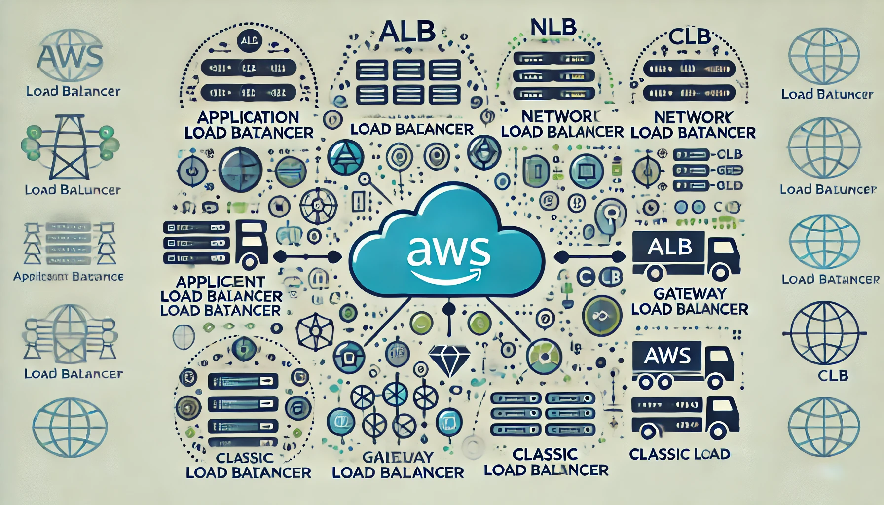 Load Balance บน AWS มีกี่แบบแต่ละแบบแตกต่างกันอย่างไร